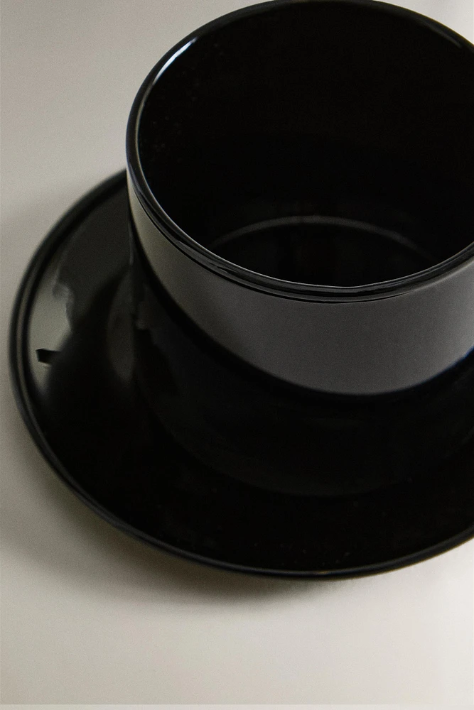 TASSE ET SOUCOUPE BOROSILICATE