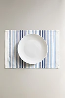 SET DE TABLE BANDES (LOT DE 2)