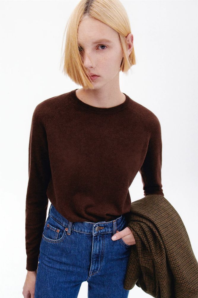 Zara EXTRA SOFT WOOL SWEATER | Mall of 