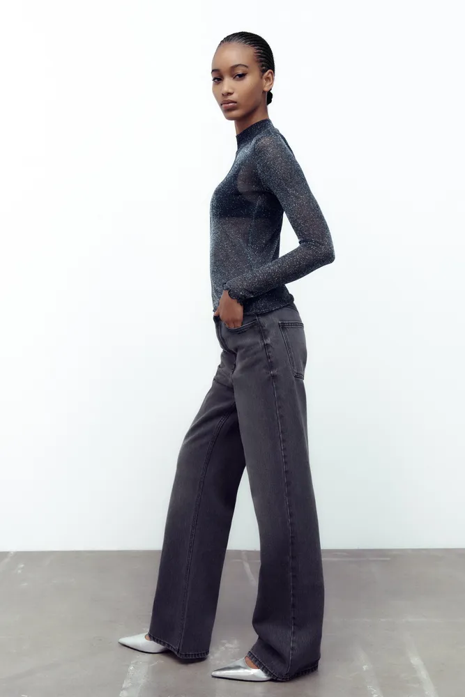 Zara Semi Sheer Trousers