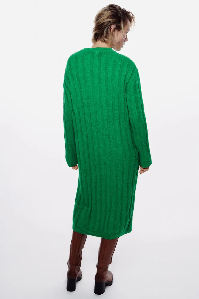 Zara + RIBBED KNIT DRESS