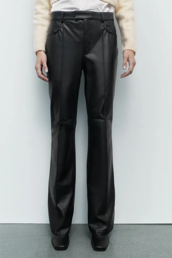 Zara Leather Pants (Brand New), Women's Fashion, Bottoms, Other