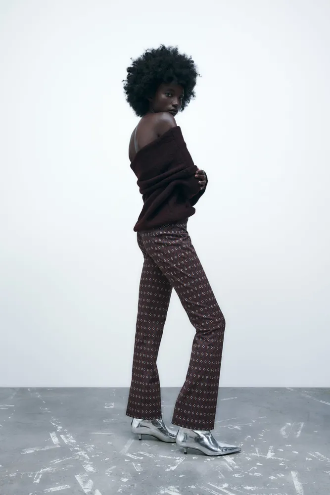 Zara | Pants & Jumpsuits | Zara Mini Flare Pants | Poshmark
