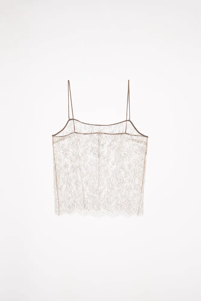 LEAVERS LACE CAMISOLE