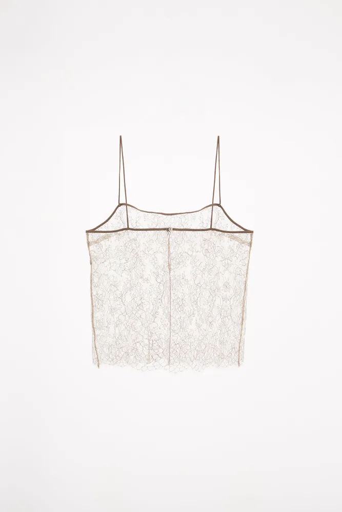 LEAVERS LACE CAMISOLE