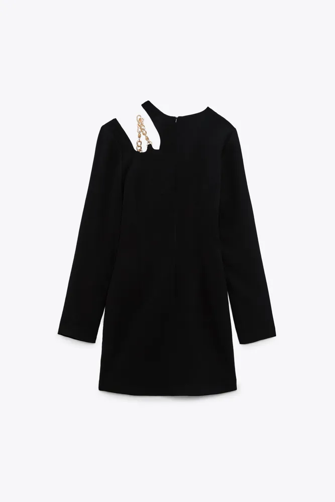 ZARA Limitless Contour Collection Seamless Jewel Dress Black Size M - $84  (55% Off Retail) New With Tags - From MinnieMe