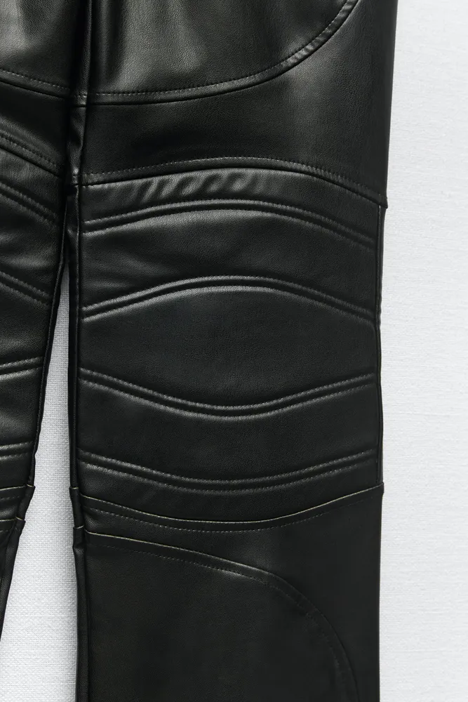 Zara Zipper Leather Pants – The Blaze Her Co