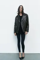 ANTIQUED LEATHER JACKET LIMITED EDITION