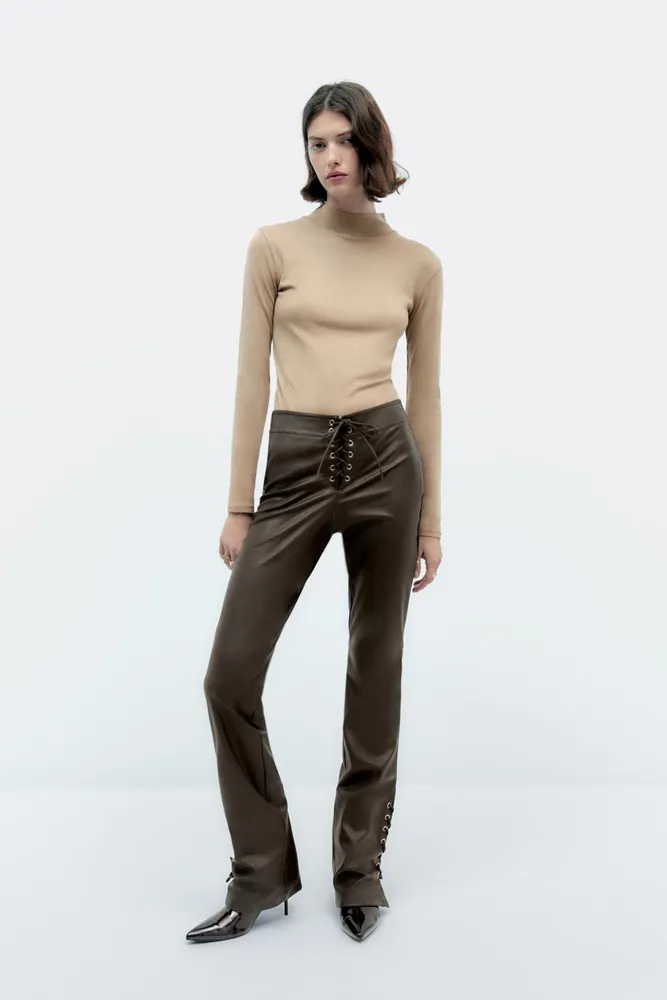 Zara Faux Leather Pants – SecondChancy