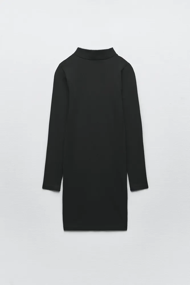 ZARA Limitless Contour Collection Seamless Jewel Dress Black Size M - $84  (55% Off Retail) New With Tags - From MinnieMe