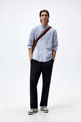 STRIPED OXFORD SHIRT