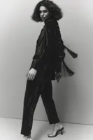 HIGH WAIST VELVET PANTS