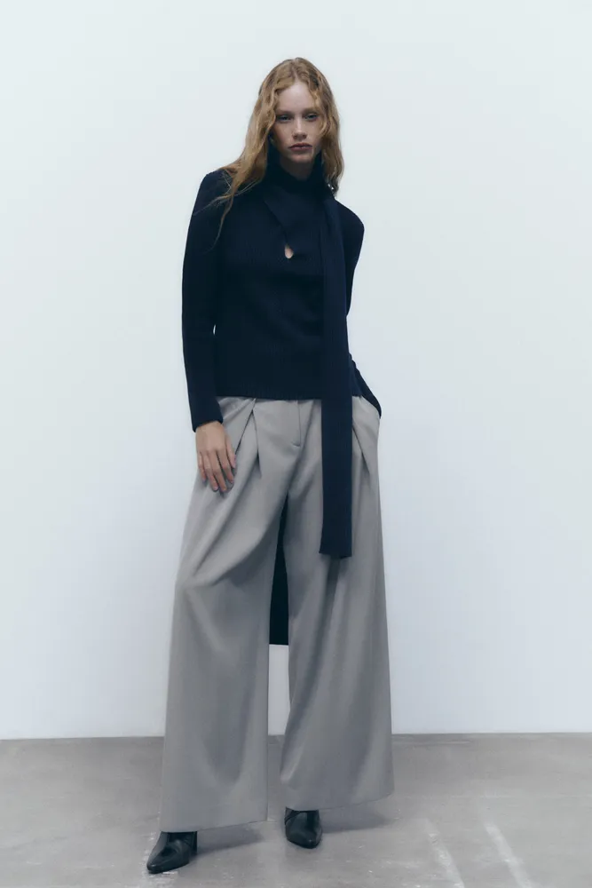Image 9 of CHECKED WIDE-LEG TROUSERS from Zara | Fashion outfits, Fashion  pants, Fashion