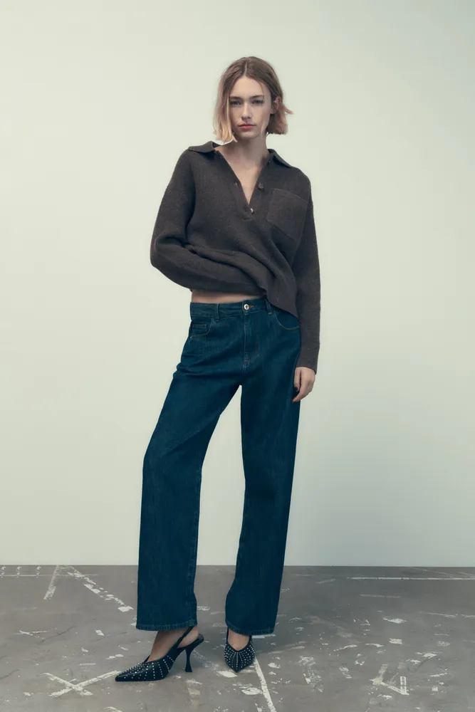 Zara KNIT POLO SWEATER | Mall of America®