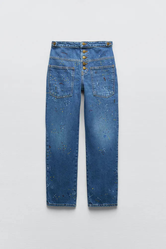 THE RISE CROPPED PAINTER ZW JEANS