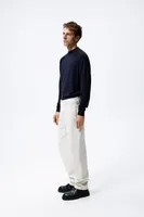 MOCK NECK SWEATER