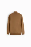 BASIC HIGH COLLAR SWEATER