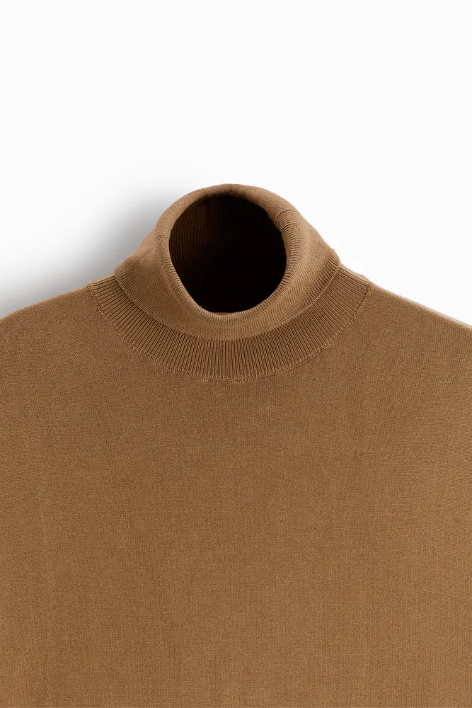 BASIC HIGH COLLAR SWEATER