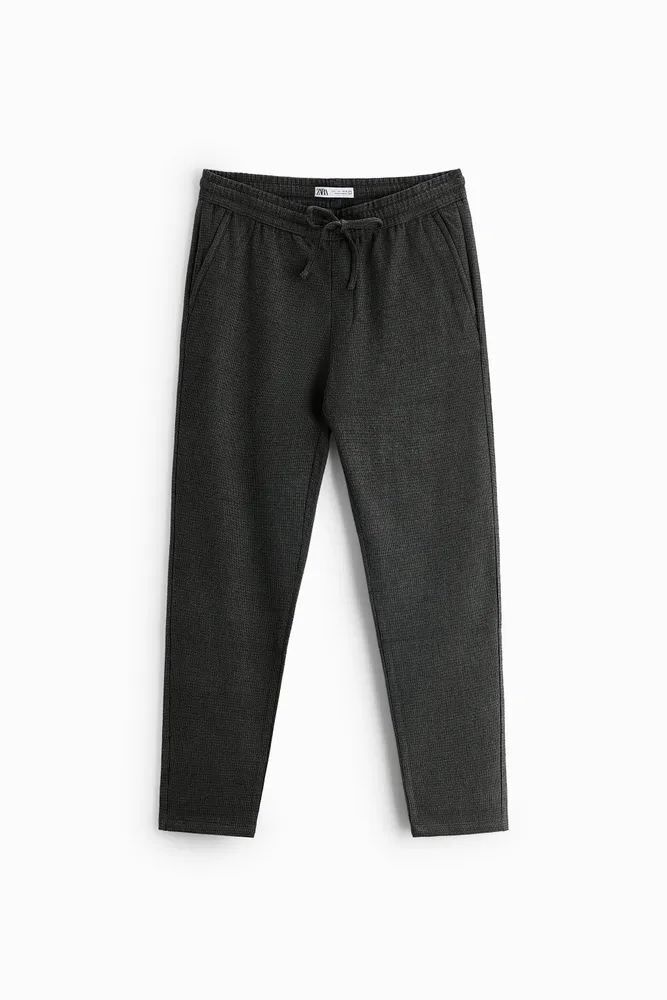 JOGGER-WAIST TROUSERS - Indigo | ZARA Angola