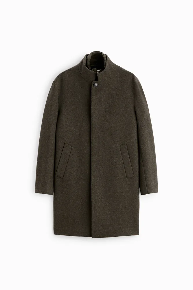 REMOVABLE COLLAR COAT