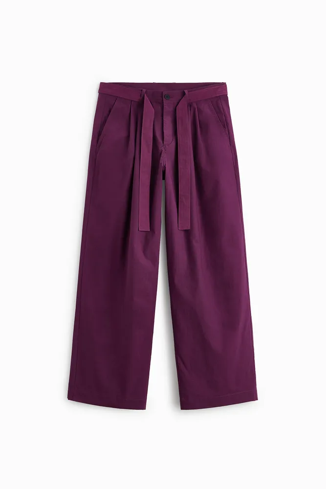 LIMITED EDITION BELTED PANTS