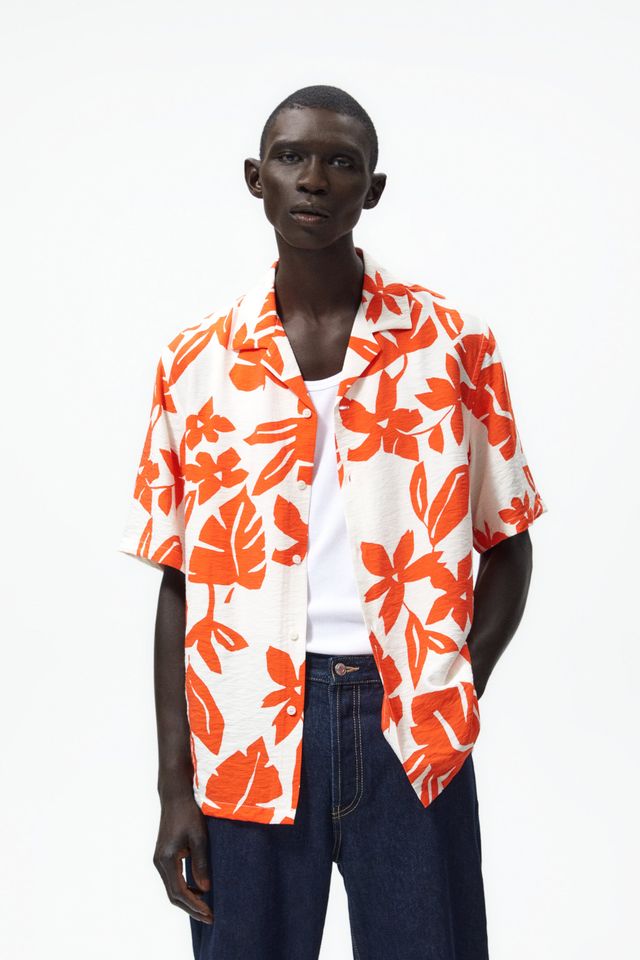 zara hawaiian shirt