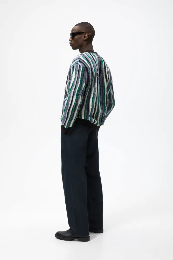 Zara | Pants & Jumpsuits | Zara Woman Tan Linen Blend High Waist Striped  Wide Leg Full Length Pant Trousers | Poshmark