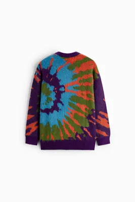 ABSTRACT JACQUARD SWEATER