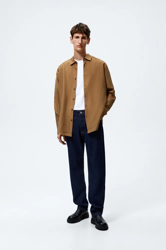 zara lyocell shirt