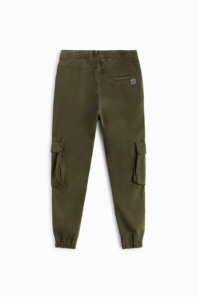 Zara Men Soft denim cargo trousers 5862/443/505 (Large): Buy Online at Best  Price in UAE 