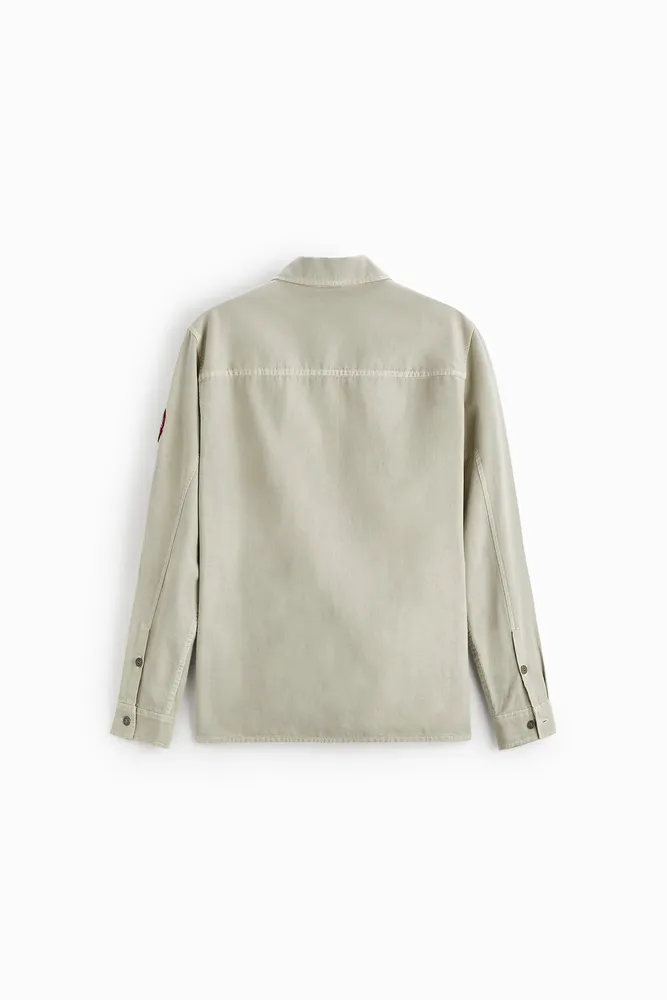 OVERSHIRT WITH PATCHES