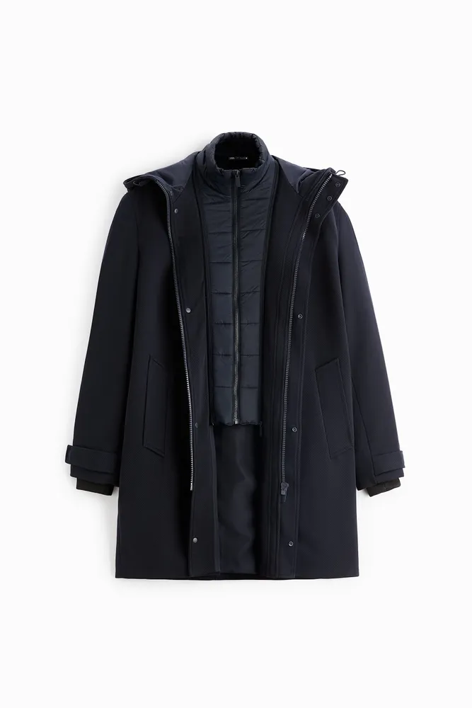 REMOVABLE COLLAR COAT