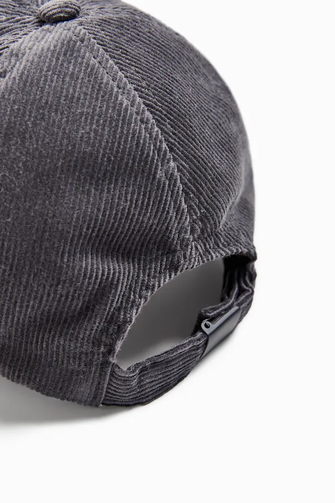 CORDUROY CAP WITH PATCH