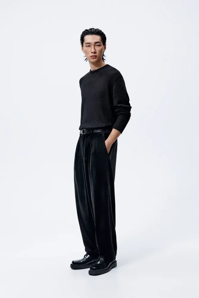 Zara | Pants & Jumpsuits | Zara Flared Velvet Pants | Poshmark