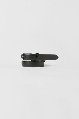 LEATHER BUCKLE BELT