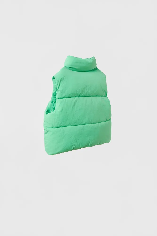 CROPPED PUFFER VEST