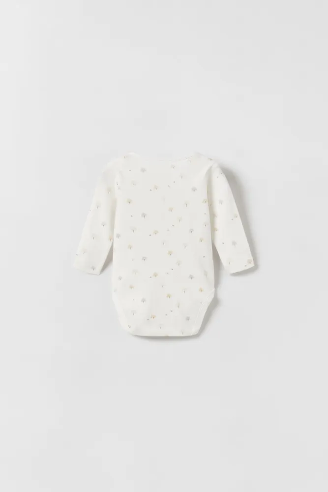BABY/ FIVE-PACK OF TREE BODYSUITS