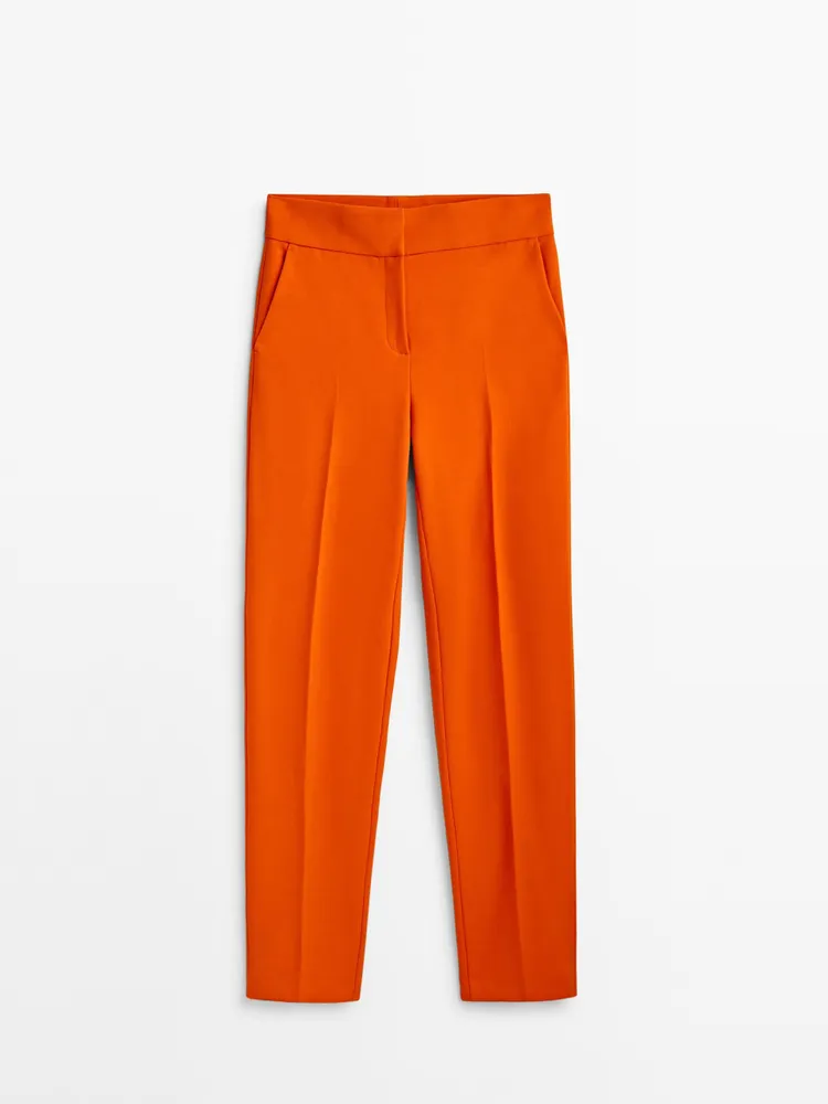 Erika Cavallini high-waisted Cotton Trousers - Farfetch