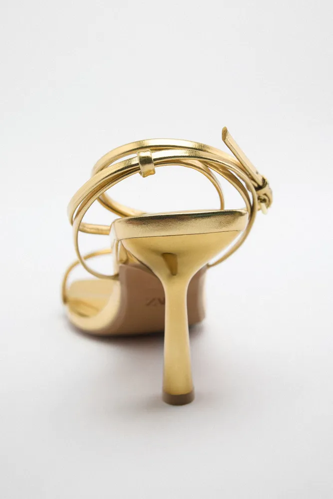 Zara UK 3 EU 36 snake print Lace up heels | Vinted