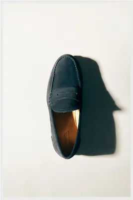 LEATHER SPORT LOAFERS