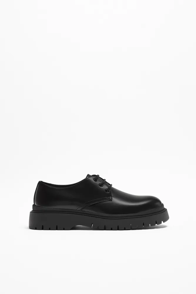 CHUNKY DERBY SHOES