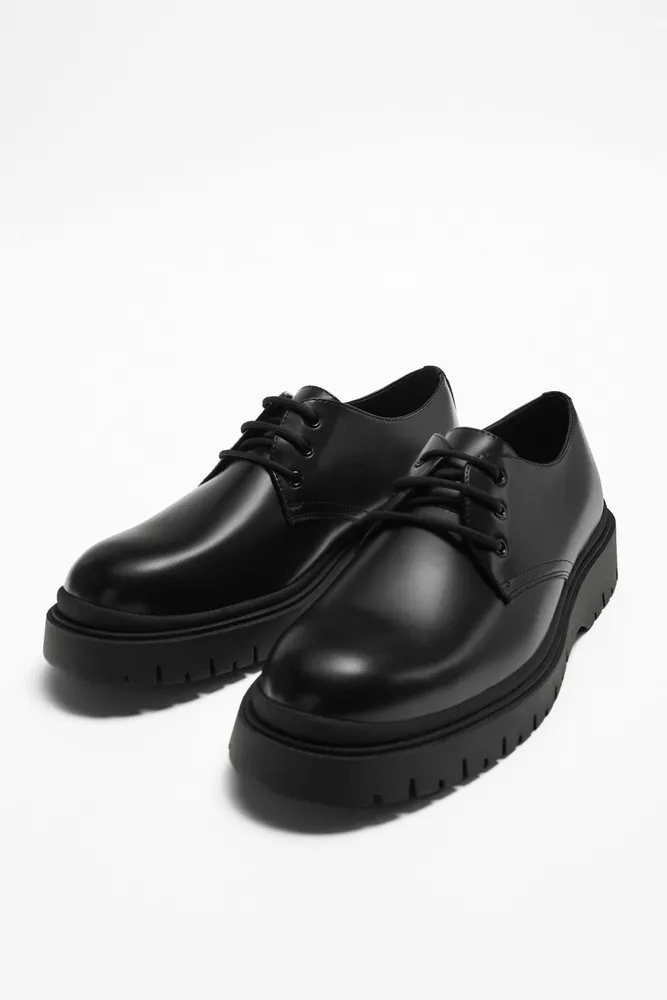 CHUNKY DERBY SHOES