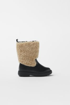 BÉBÉ / BOTTES EFFET MOUTON