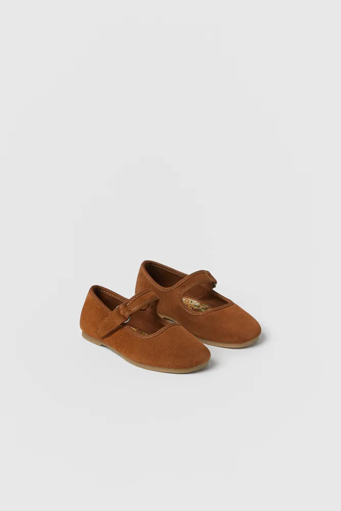 BABY/ LEATHER T-STRAP SHOES