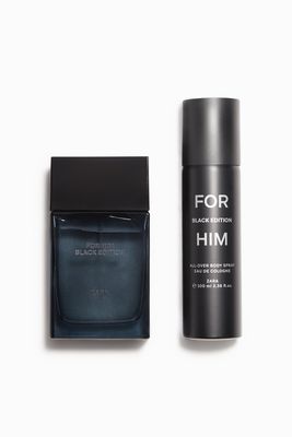 FOR HIM BLACK EDITION + ALL-OVER SPRAY 100 ML