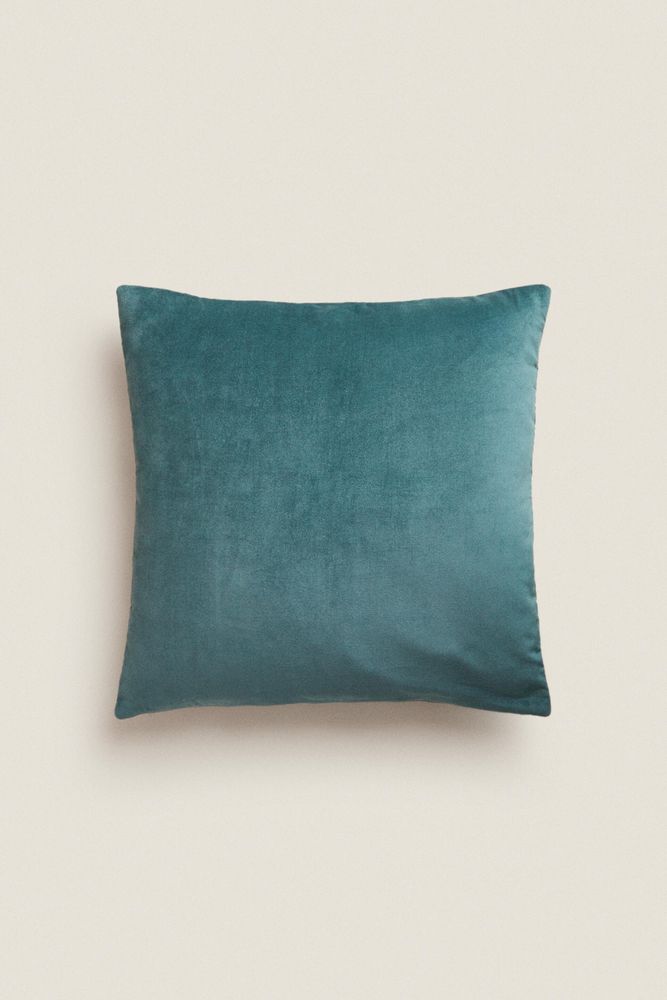 HOUSSE DE COUSSIN RÉVERSIBLE VELOURS