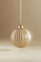 RAISED CHRISTMAS ORNAMENT WITH GLITTER
