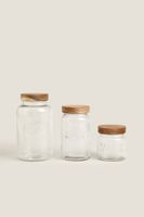POT EN VERRE RECYCLABLE À VISSER