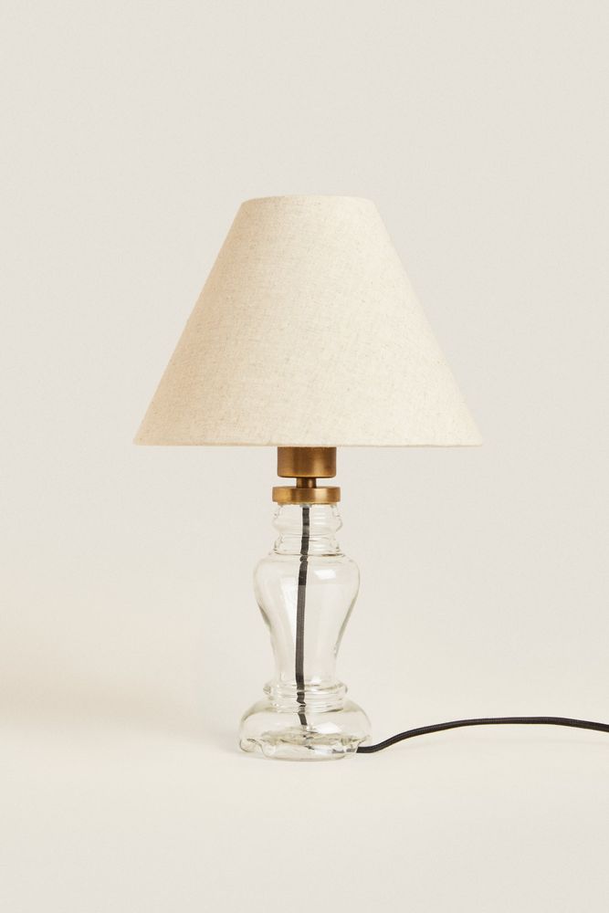 LAMPE BASE VERRE RECYCLABLE