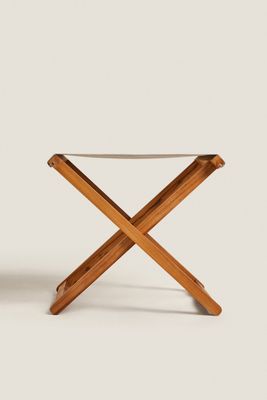 TABOURET PLIABLE TECK